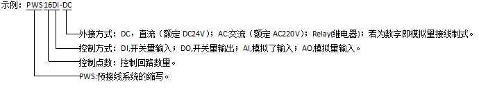 預接線(xiàn)系統：PWS 8AI-4 模擬量輸入